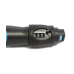Скакалка RP-102 ПВХ, со счетчиком, синяя/черная, 3 м