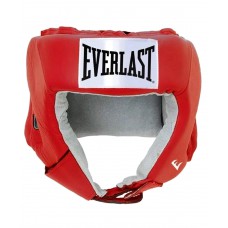 Шлем открытый USA Boxing 610200U, M, кожа, красный