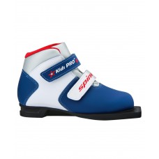 Ботинки лыжные NN75 Kids Pro 399/1, синт. кожа, синие